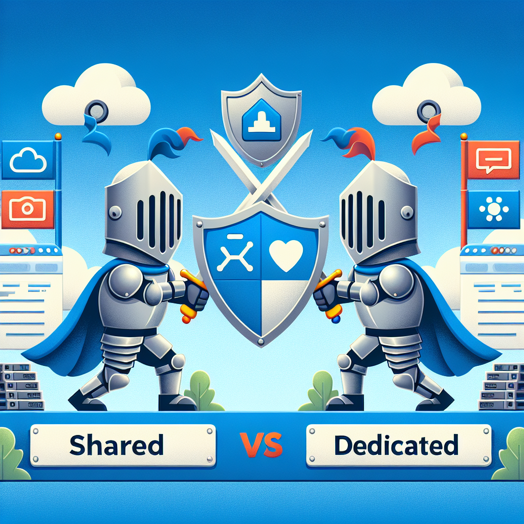 Hospedagem Compartilhada vs Dedicada: O Duelo Épico da Web